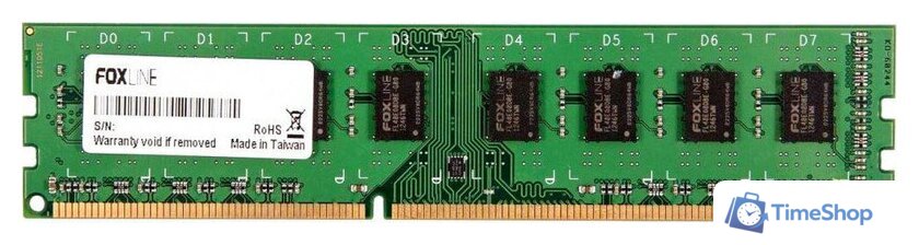 Оперативная память Foxline 8GB DDR4 PC4-25600 FL3200D4U22-8G - Изображение №1 — Интернет-магазин Time-Shop