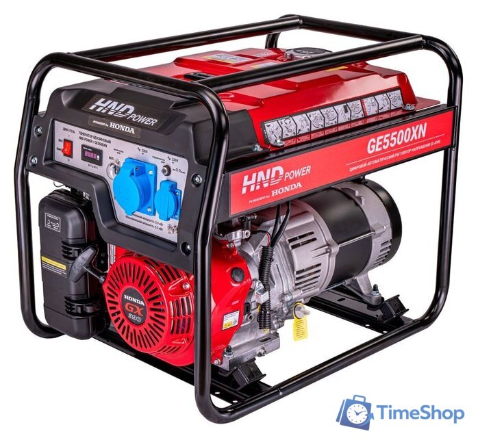 Бензиновый генератор HND GE5500XN - Изображение №8 — Интернет-магазин Time-Shop