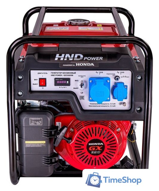 Бензиновый генератор HND GE5500XN - Изображение №7 — Интернет-магазин Time-Shop