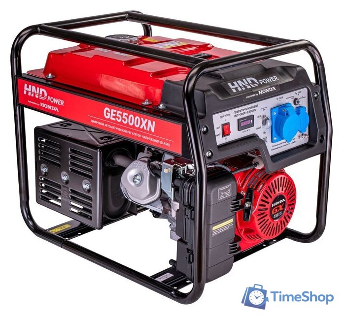 Бензиновый генератор HND GE5500XN - Изображение №6 — Интернет-магазин Time-Shop