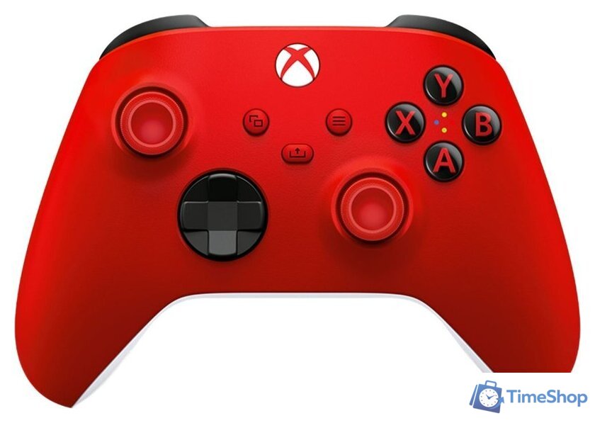 Геймпад Microsoft Xbox (красный) - Изображение №1 — Интернет-магазин Time-Shop