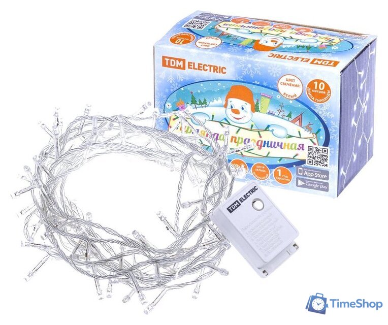 Светодиодная гирлянда TDM Electric SQ0361-0039 - Изображение №2 — Интернет-магазин Time-Shop