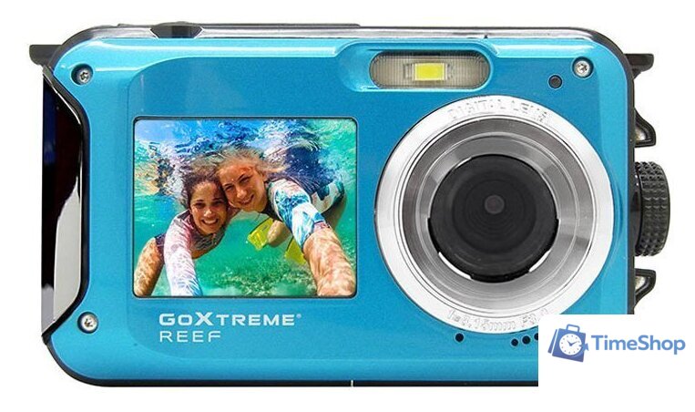 Экшен-камера GoXtreme Reef Blue - Изображение №1 — Интернет-магазин Time-Shop