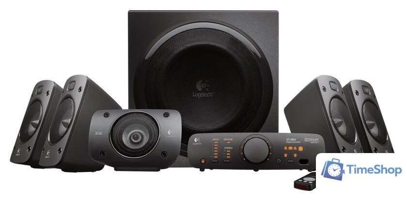 Акустика Logitech Surround Sound Speakers Z906 - Изображение №1 — Интернет-магазин Time-Shop