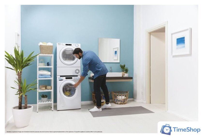 Сушильная машина Candy CSOE H8A2TE-S - Изображение №4 — Интернет-магазин Time-Shop