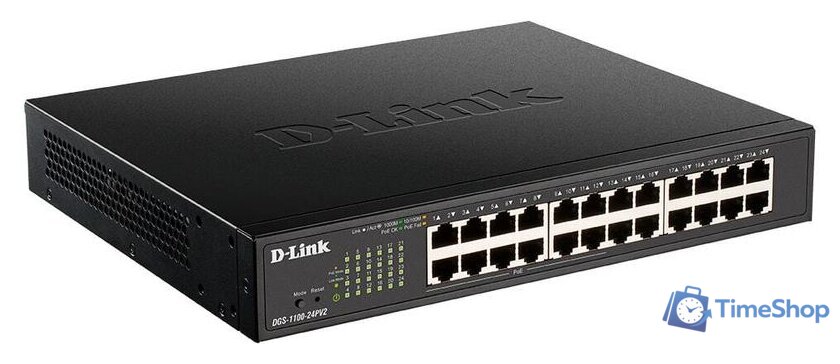 Управляемый коммутатор 2-го уровня D-Link DGS-1100-24PV2/A1A - Изображение №2 — Интернет-магазин Time-Shop