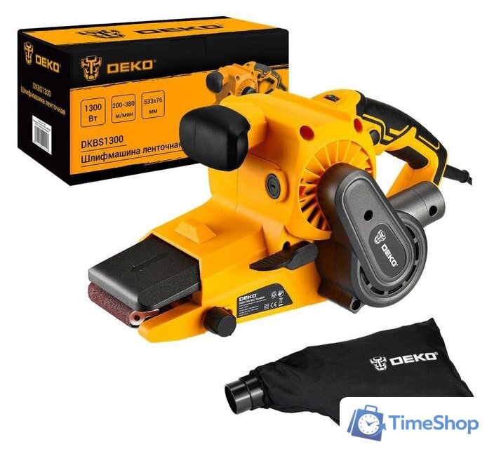Ленточная шлифмашина Deko DKBS1300 063-4333 - Изображение №1 — Интернет-магазин Time-Shop