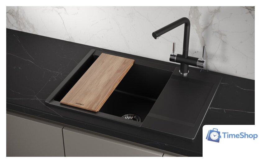 Кухонная мойка Granula ES-7003 (турмалин) - Изображение №4 — Интернет-магазин Time-Shop