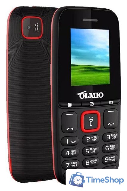 Кнопочный телефон Olmio A15 (черный) - Изображение №1 — Интернет-магазин Time-Shop