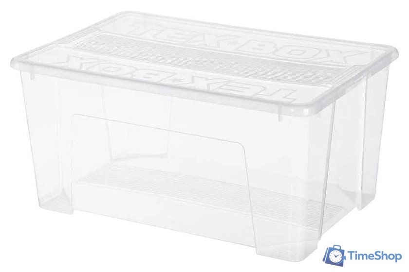 Ящик для хранения Econova Tex-Box 48 л 434207301 (бесцветный) - Изображение №1 — Интернет-магазин Time-Shop