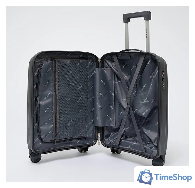 Чемодан-спиннер VALIGETTI 344-4042-20DGR (темно-серый) - Изображение №14 — Интернет-магазин Time-Shop