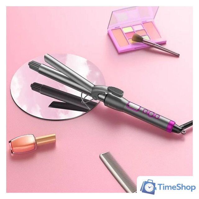 Круглая  плойка Hoco HP43 - Изображение №12 — Интернет-магазин Time-Shop