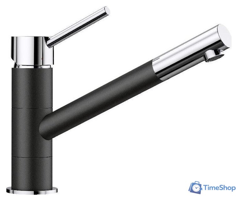 Смеситель Blanco Kano-S (хром/черный) - Изображение №1 — Интернет-магазин Time-Shop