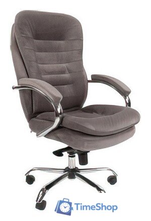 Офисное кресло CHAIRMAN Home 795 N (Т-55 серый) - Изображение №1 — Интернет-магазин Time-Shop