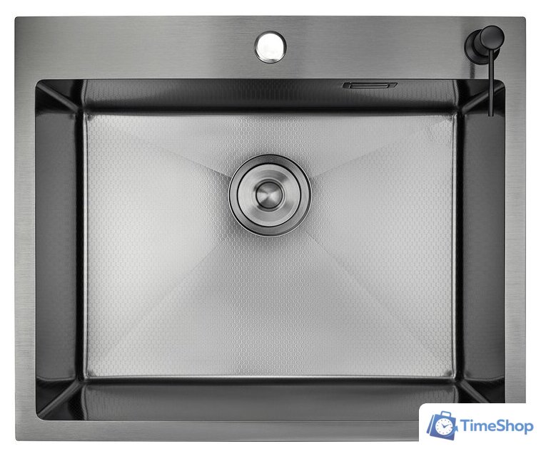 Кухонная мойка Stellar Decor S6550NB-D (нано черный) - Изображение №6 — Интернет-магазин Time-Shop