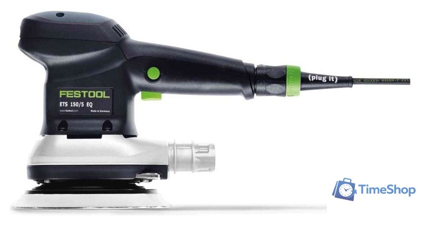 Виброшлифмашина Festool ETS 150.5 EQ-Plus 576080 (кейс) - Изображение №3 — Интернет-магазин Time-Shop