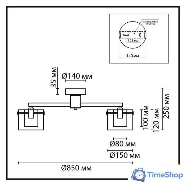 Люстра Lumion Verdi 6587/8C - Изображение №8 — Интернет-магазин Time-Shop