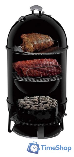 Коптильня Weber Smokey Mountain Cooker 47cm - Изображение №2 — Интернет-магазин Time-Shop