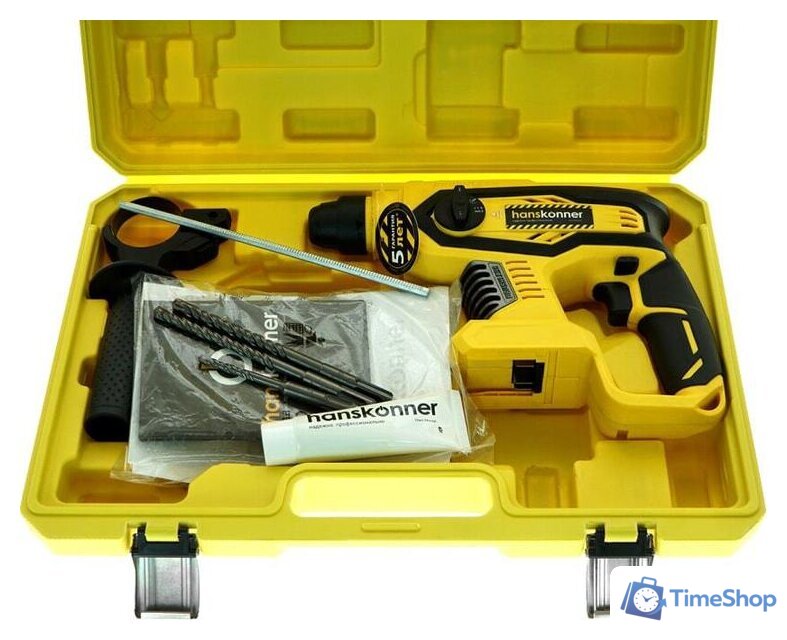Перфоратор Hanskonner HRH1824BL (без АКБ) - Изображение №8 — Интернет-магазин Time-Shop