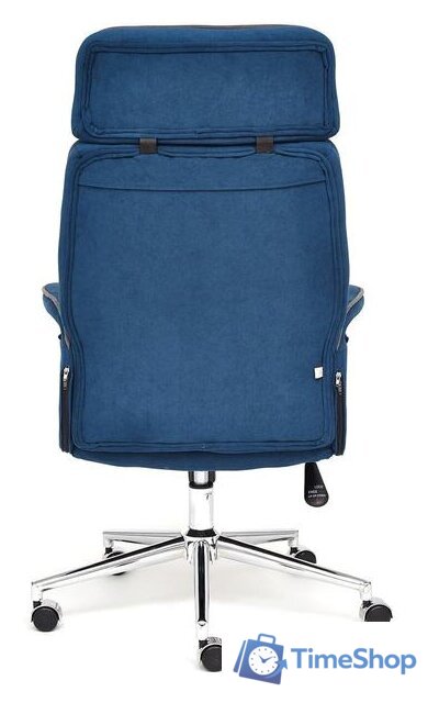 Офисное кресло TetChair Charm (флок, синий) - Изображение №5 — Интернет-магазин Time-Shop