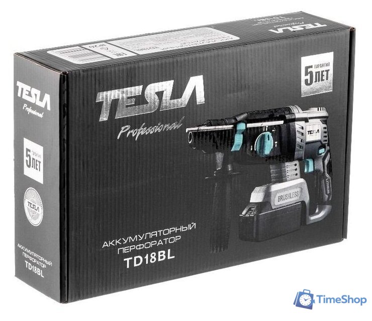 Перфоратор Tesla TD18BL (без АКБ) - Изображение №12 — Интернет-магазин Time-Shop
