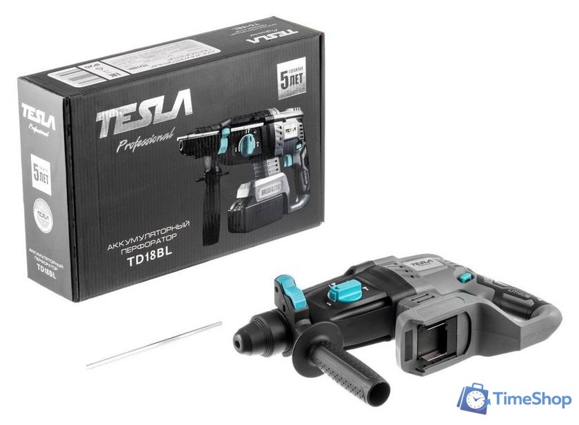 Перфоратор Tesla TD18BL (без АКБ) - Изображение №10 — Интернет-магазин Time-Shop
