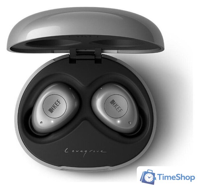 Наушники KEF Mu3 (серебристый) - Изображение №3 — Интернет-магазин Time-Shop