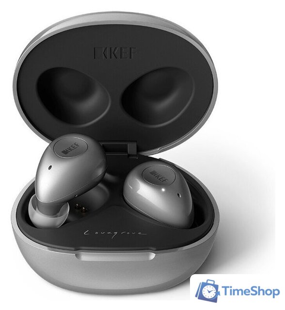 Наушники KEF Mu3 (серебристый) - Изображение №2 — Интернет-магазин Time-Shop