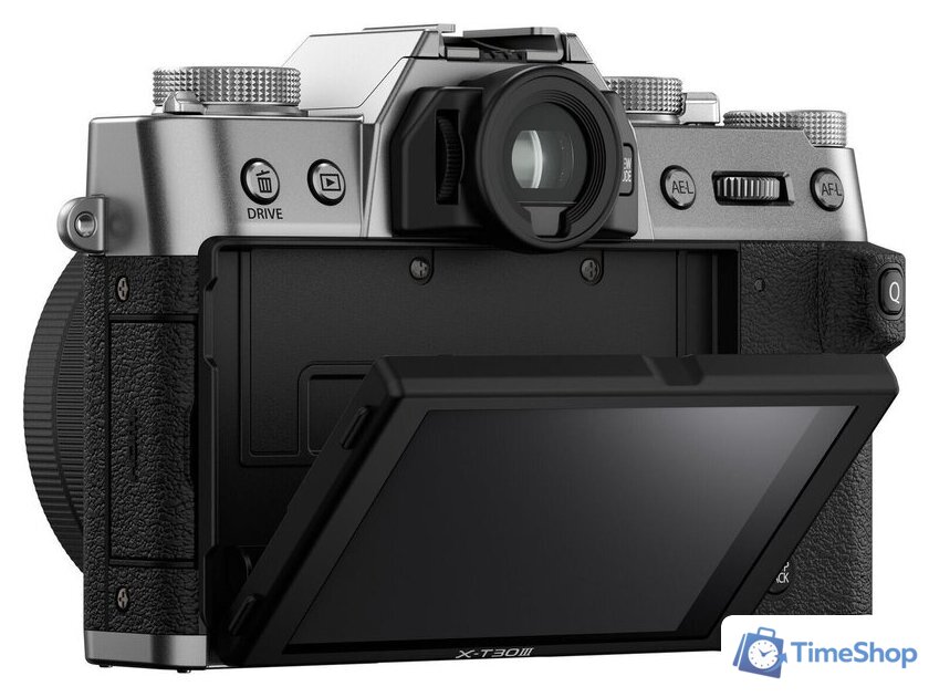 Беззеркальный фотоаппарат Fujifilm X-T30 III Body (серебристый) - Изображение №9 — Интернет-магазин Time-Shop