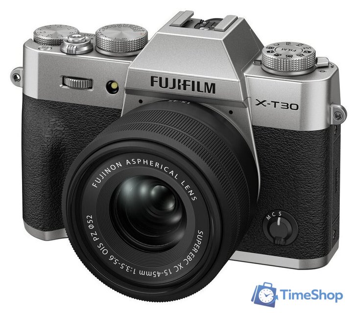 Беззеркальный фотоаппарат Fujifilm X-T30 III Body (серебристый) - Изображение №11 — Интернет-магазин Time-Shop