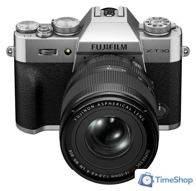 Беззеркальный фотоаппарат Fujifilm X-T30 III Body (серебристый) - Изображение №12 — Интернет-магазин Time-Shop