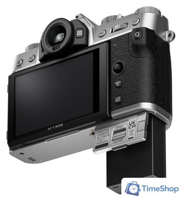 Беззеркальный фотоаппарат Fujifilm X-T30 III Body (серебристый) - Изображение №4 — Интернет-магазин Time-Shop