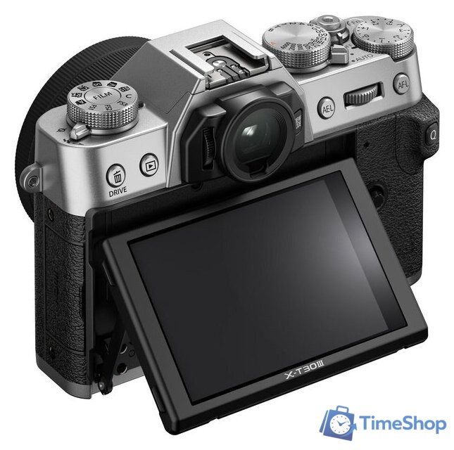 Беззеркальный фотоаппарат Fujifilm X-T30 III Body (серебристый) - Изображение №10 — Интернет-магазин Time-Shop