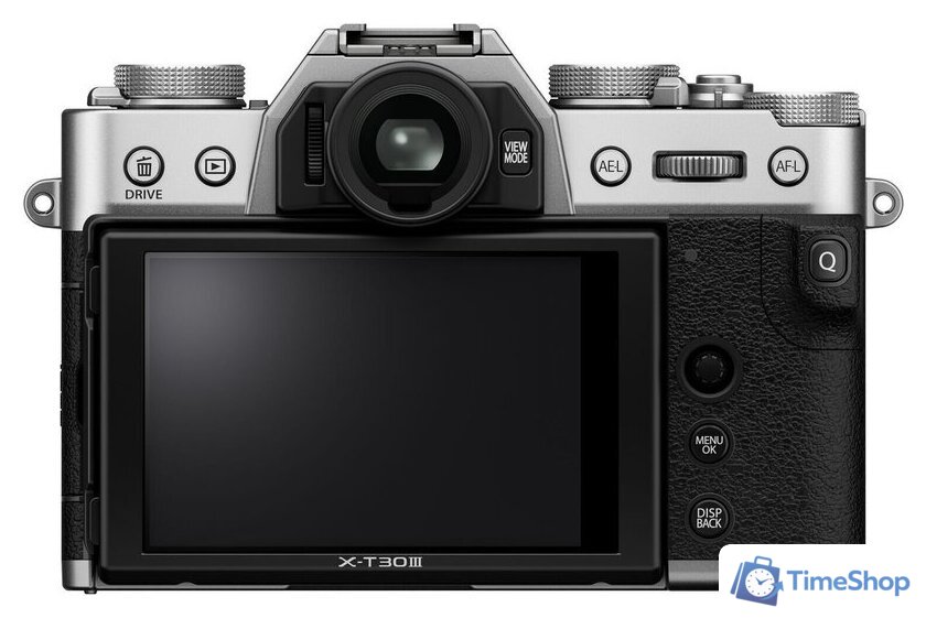 Беззеркальный фотоаппарат Fujifilm X-T30 III Body (серебристый) - Изображение №2 — Интернет-магазин Time-Shop