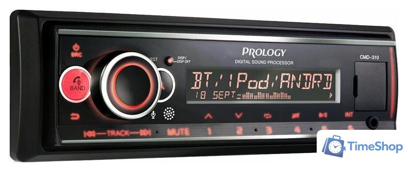 USB-магнитола Prology CMD-310 - Изображение №2 — Интернет-магазин Time-Shop