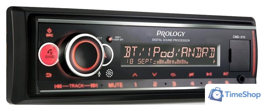 USB-магнитола Prology CMD-310 - Изображение №4 — Интернет-магазин Time-Shop