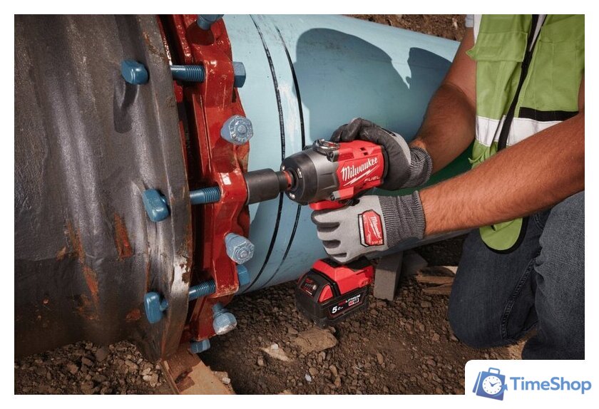 Гайковерт Milwaukee M18 FUEL M18FHIW2P12-0X 4933492785 (без АКБ, кейс) - Изображение №8 — Интернет-магазин Time-Shop