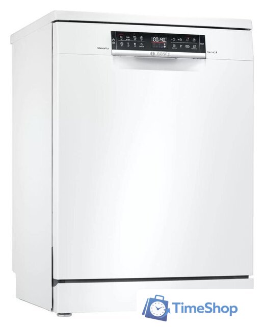 Отдельностоящая посудомоечная машина Bosch Serie 6 SMS6ZCW37Q - Изображение №1 — Интернет-магазин Time-Shop