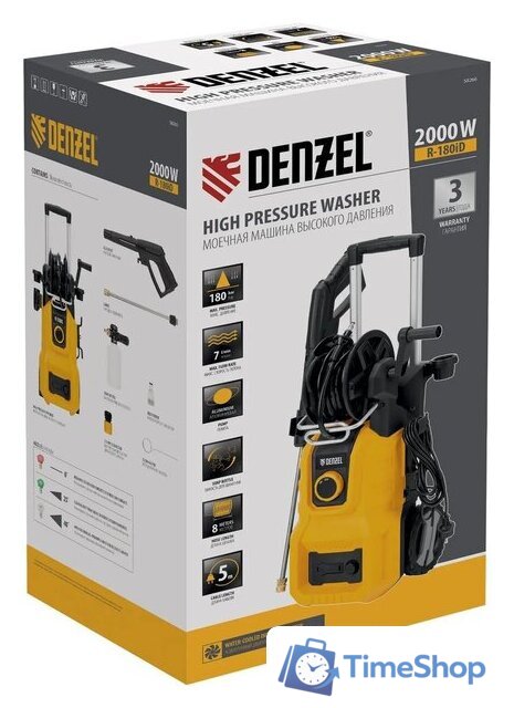 Мойка высокого давления Denzel R-180iD - Изображение №24 — Интернет-магазин Time-Shop