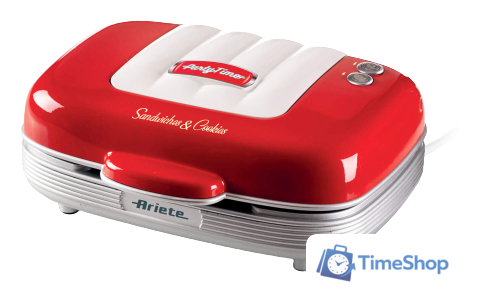Многофункциональная сэндвичница Ariete 1972/00 (красный) - Изображение №1 — Интернет-магазин Time-Shop