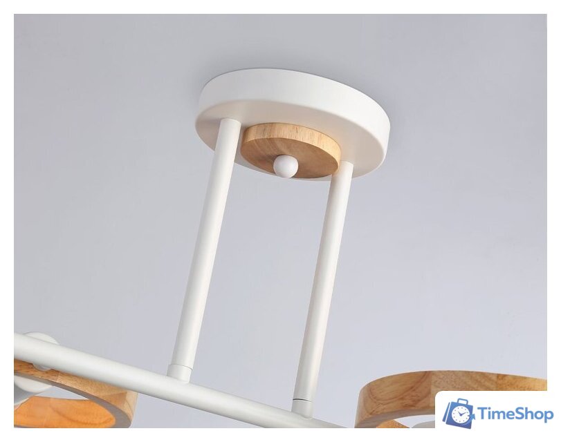 Люстра средней высоты Ambrella light Traditional TR8247/4 WH/LWD - Изображение №6 — Интернет-магазин Time-Shop