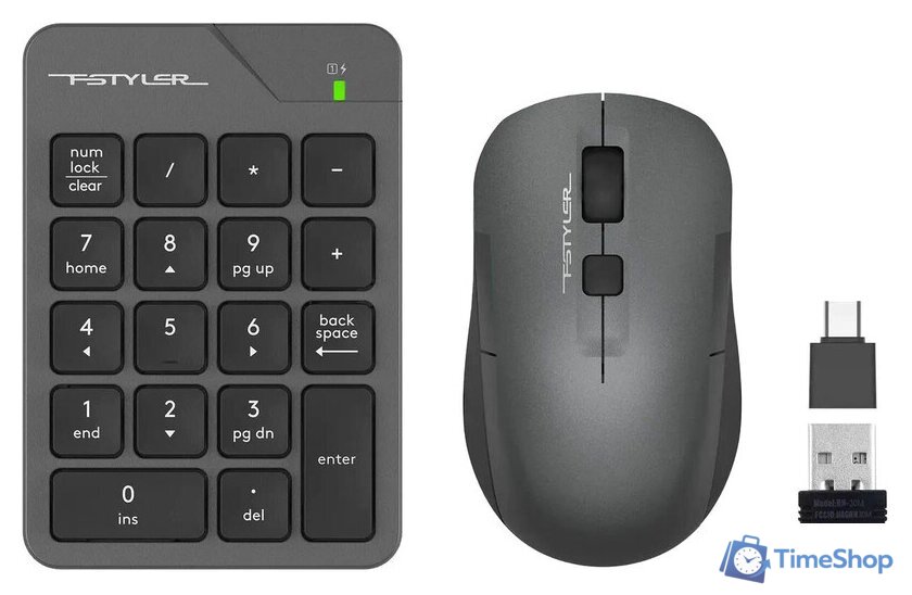 Офисный набор A4Tech Fstyler FG1600C Air - Изображение №1 — Интернет-магазин Time-Shop