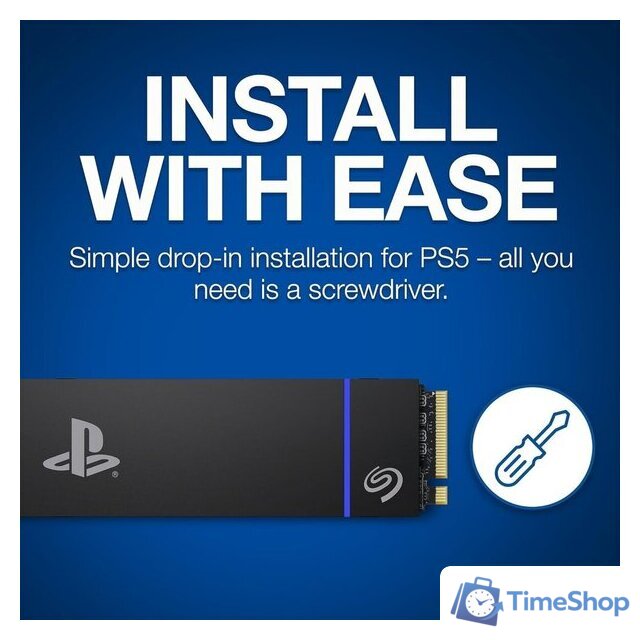 SSD Seagate Game Drive PS5 2TB ZP2000GP3A2001 - Изображение №7 — Интернет-магазин Time-Shop