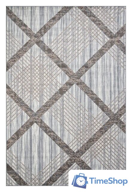 Ковер для жилой комнаты Merinos Sierra F351-STAN-CREAM-BLUE (2х3) - Изображение №1 — Интернет-магазин Time-Shop