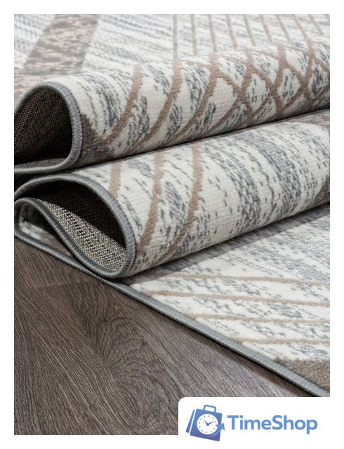 Ковер для жилой комнаты Merinos Sierra F351-STAN-CREAM-BLUE (2х3) - Изображение №2 — Интернет-магазин Time-Shop