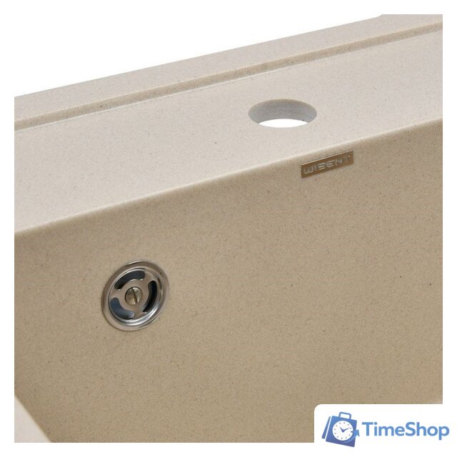 Кухонная мойка Wisent 510-30W (с сифоном GER013) - Изображение №3 — Интернет-магазин Time-Shop