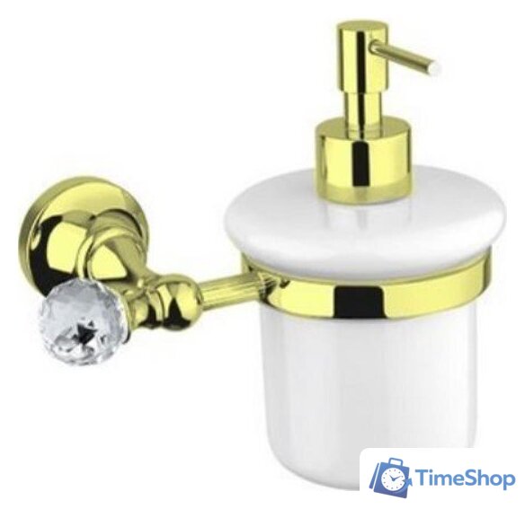 Дозатор для жидкого мыла Cezares Olimp-SOI-03/24-Sw (золото) - Изображение №1 — Интернет-магазин Time-Shop