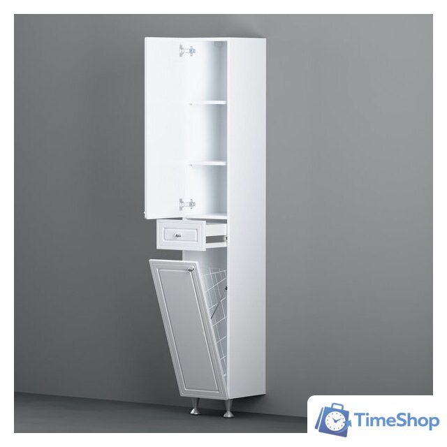  Damixa шкаф-пенал Palace One M41CSR0303WG - Изображение №3 — Интернет-магазин Time-Shop