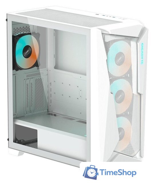 Корпус Gigabyte C301 Glass (белый) - Изображение №2 — Интернет-магазин Time-Shop