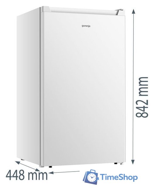 Однокамерный холодильник Gorenje RB39EPW4 - Изображение №4 — Интернет-магазин Time-Shop